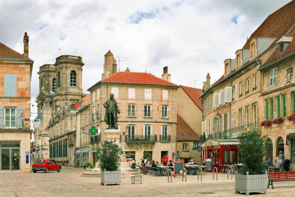 Appartement Au Centre-Ville Avec Cour Langres Eksteriør billede
